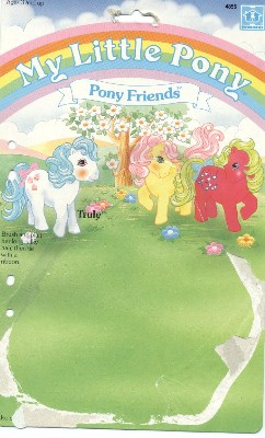 Truly Pony Friends Card