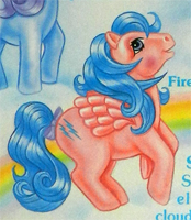 Firefly with curly hair on card