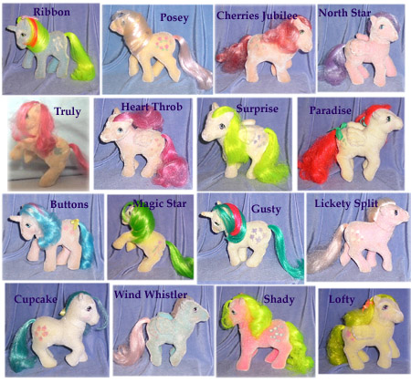 A lot of So Soft Ponies
        from set 1