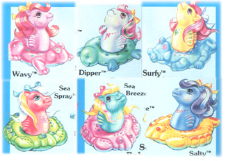 Pretty & Pearly Baby Sea
        Ponies, UK