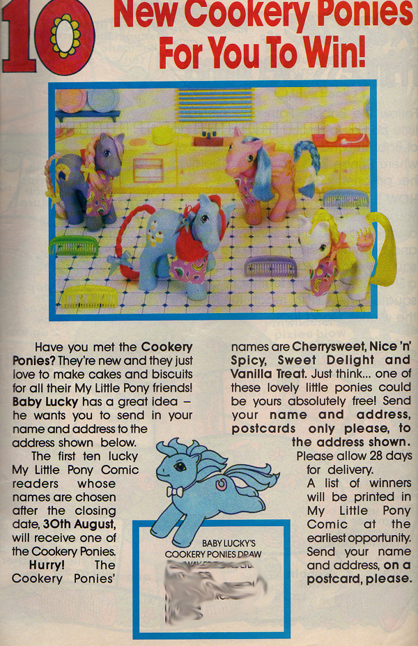 Win a Cookery Pony